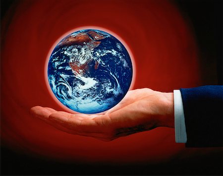 Hand Holding Globe Africa Stock Photo - Rights-Managed, Code: 700-00023648