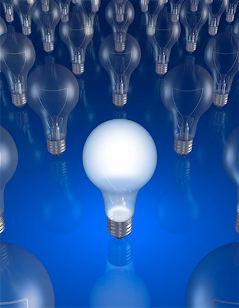 simsearch:700-00453204,k - Light Bulbs Stock Photo - Rights-Managed, Code: 700-00035329