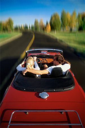 simsearch:700-00089787,k - Back View of Couple in Car Calgary, Alberta, Canada Stock Photo - Rights-Managed, Code: 700-00036253