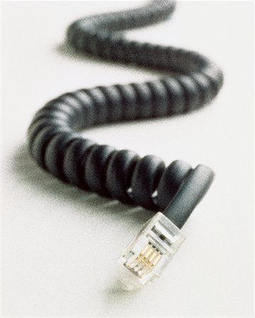 simsearch:700-00025806,k - Close-Up of Phone Cord Stock Photo - Rights-Managed, Code: 700-00037526