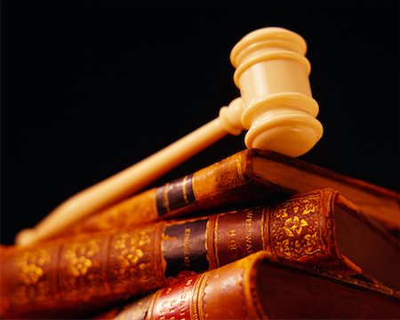 simsearch:700-00028739,k - Gavel on Stack of Books Stock Photo - Rights-Managed, Code: 700-00039778