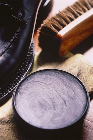 simsearch:700-00157050,k - Close-Up of Shoe with Shoe Polish Stock Photo - Rights-Managed, Code: 700-00031215