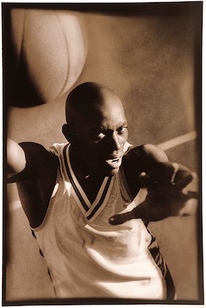 simsearch:700-00035072,k - Portrait of Man Playing Basketball Stock Photo - Rights-Managed, Code: 700-00031751