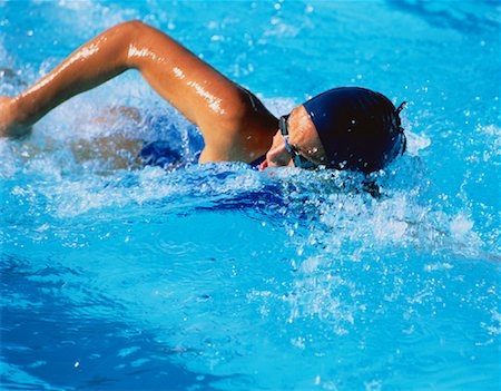 simsearch:700-00091923,k - Woman Swimming Stock Photo - Rights-Managed, Code: 700-00047708