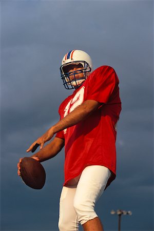 simsearch:700-00048630,k - Football Player Preparing to Throw Football Stock Photo - Rights-Managed, Code: 700-00048323