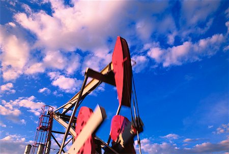 Oil Pump Jack in Motion Alberta, Canada Stock Photo - Rights-Managed, Code: 700-00048903