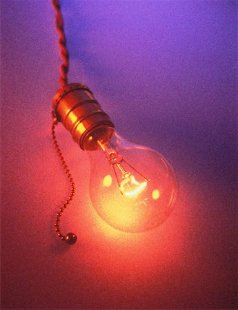 simsearch:700-00077410,k - Lightbulb and Chain Stock Photo - Rights-Managed, Code: 700-00049172