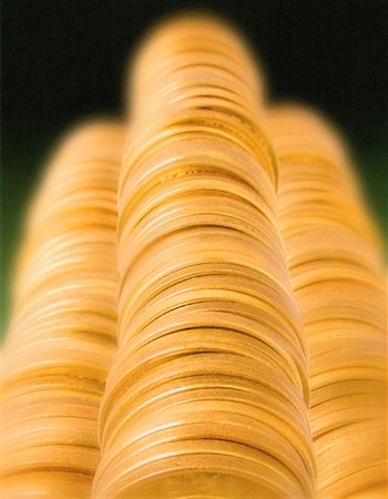 simsearch:600-00077457,k - Stacks of Coins Stock Photo - Rights-Managed, Code: 700-00049194