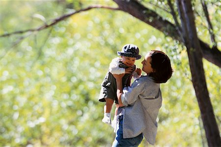 simsearch:700-00080994,k - Mother and Child Outdoors Stock Photo - Rights-Managed, Code: 700-00041469