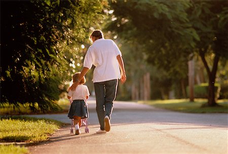Mother and Daughter Walking Outdoors Stock Photo - Rights-Managed, Code: 700-00042850