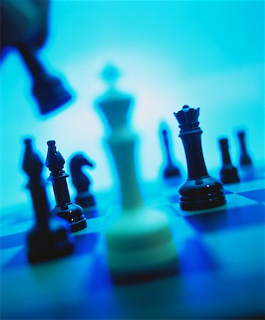 simsearch:700-00075674,k - Hand Lifting Chess Piece Stock Photo - Rights-Managed, Code: 700-00043027