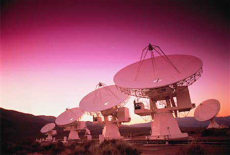 Radio Telescopes, Owens Valley Radio Observatory, California USA Stock Photo - Rights-Managed, Code: 700-00043583