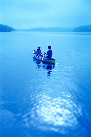 peter griffith - Father and Son Canoeing Stock Photo - Rights-Managed, Code: 700-00054004