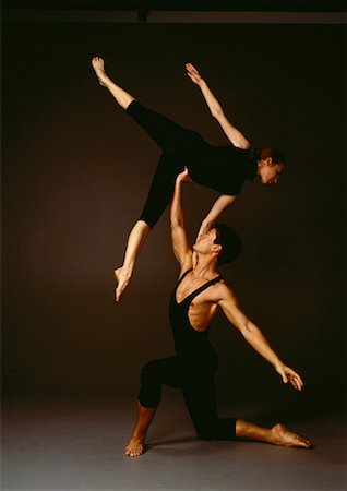 simsearch:700-00061099,k - Male Dancer Holding Female Dancer In Air Stock Photo - Rights-Managed, Code: 700-00054487