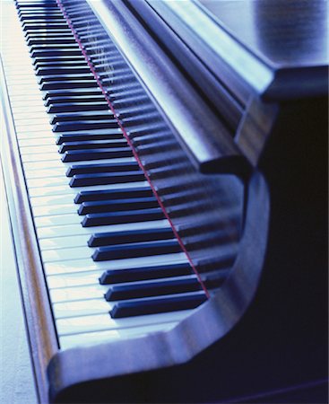 simsearch:6102-03748485,k - Close-Up of Piano Stock Photo - Rights-Managed, Code: 700-00054644