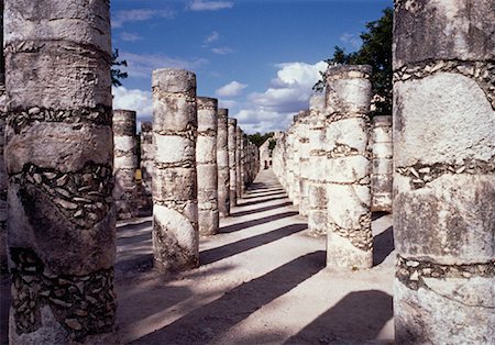 simsearch:700-00183783,k - Plaza of The Thousand Columns Chichen Itza, Mexico Stock Photo - Rights-Managed, Code: 700-00056564