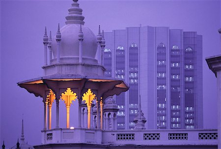 Minarets of Railway Station Kuala Lumpur, Malaysia Stock Photo - Rights-Managed, Code: 700-00056848