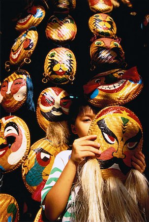 simsearch:855-03021954,k - Child at Mask Shop Hanoi, Vietnam Stock Photo - Rights-Managed, Code: 700-00056843