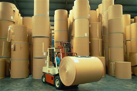 simsearch:700-00092284,k - Man in Forklift at Recycling Plant, Jakarta, Indonesia Stock Photo - Rights-Managed, Code: 700-00057974