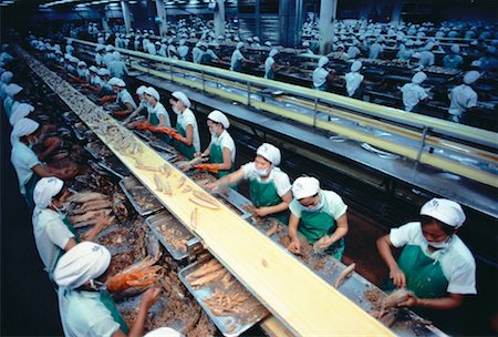 simsearch:700-00059302,k - Workers at Fish Processing Plant Bangkok, Thailand Stock Photo - Rights-Managed, Code: 700-00059285
