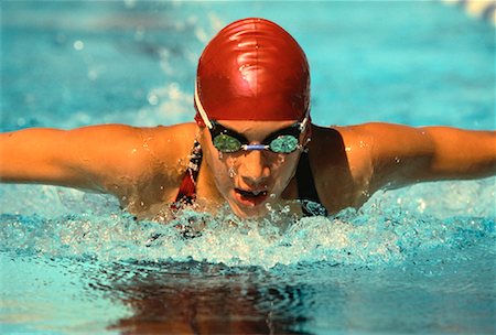simsearch:700-00091923,k - Woman Swimming Stock Photo - Rights-Managed, Code: 700-00059450