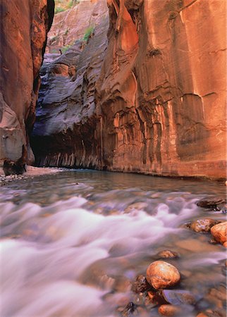 simsearch:700-00073991,k - The Narrows, Virgin River Zion National Park Utah, USA Stock Photo - Rights-Managed, Code: 700-00050514