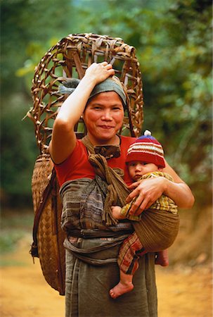 simsearch:700-00067764,k - Hilltribe Mother with Child Quan Hoa, Vietnam Stock Photo - Rights-Managed, Code: 700-00050708