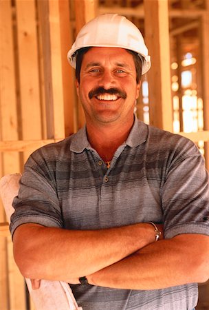 simsearch:700-00478545,k - Portrait of Construction Worker With Arms Crossed Stock Photo - Rights-Managed, Code: 700-00052743