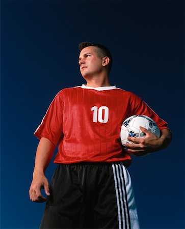 simsearch:700-00048630,k - Man Holding Soccer Ball Stock Photo - Rights-Managed, Code: 700-00066184