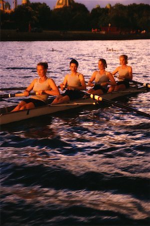 simsearch:700-00031838,k - Female Rowers at Sunset Toronto, Ontario, Canada Stock Photo - Rights-Managed, Code: 700-00066678