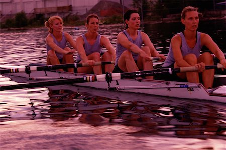 simsearch:700-00031838,k - Female Rowers at Sunset Toronto, Ontario, Canada Stock Photo - Rights-Managed, Code: 700-00066672