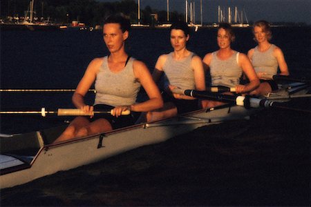 simsearch:700-00031838,k - Female Rowers at Sunset Toronto, Ontario, Canada Stock Photo - Rights-Managed, Code: 700-00066681