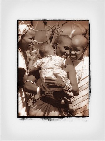 simsearch:700-00067764,k - Group of Masai Women with Child Outdoors, Kenya, Africa Stock Photo - Rights-Managed, Code: 700-00067768