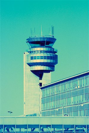 Air Traffic Control Tower Dorval International Airport Montreal, Quebec, Canada Stock Photo - Rights-Managed, Code: 700-00068408