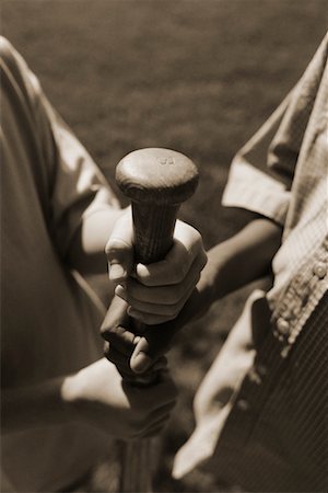 simsearch:700-00035072,k - Close-Up of Children's Hands on Baseball Bat Stock Photo - Rights-Managed, Code: 700-00069316