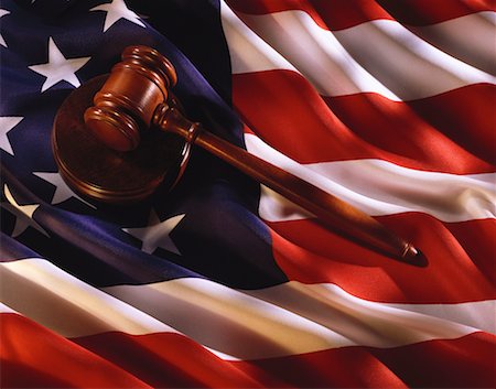 simsearch:700-00028739,k - American Flag and Gavel Stock Photo - Rights-Managed, Code: 700-00069772