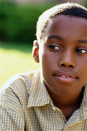 Portrait of Boy Outdoors Stock Photo - Rights-Managed, Code: 700-00069964