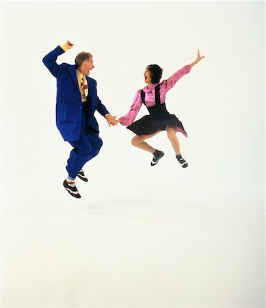 swings - Danse de couple Swing Photographie de stock - Rights-Managed, Code: 700-00060365