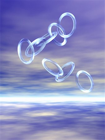 simsearch:700-00042054,k - Abstract Rings Falling from Sky Stock Photo - Rights-Managed, Code: 700-00061031