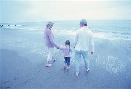 simsearch:700-00046927,k - Great Grandmother, Grandmother And Granddaughter on Beach Stock Photo - Rights-Managed, Code: 700-00062715