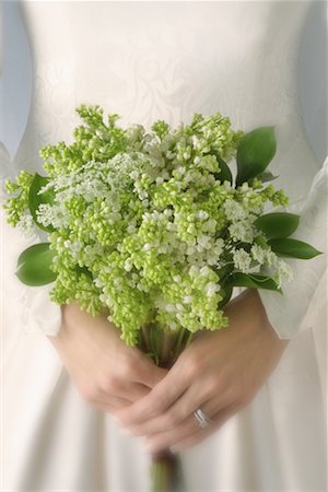 simsearch:700-00078450,k - Close-Up of Bride Holding Bouquet of Lilacs Stock Photo - Rights-Managed, Code: 700-00078453