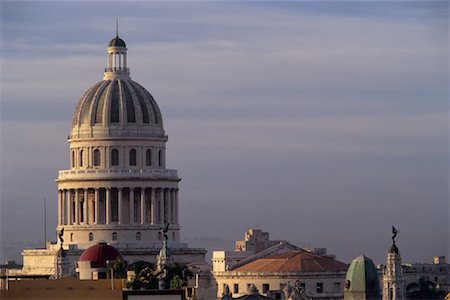 simsearch:700-06465885,k - El Capitolio Havana, Cuba Stock Photo - Rights-Managed, Code: 700-00078619