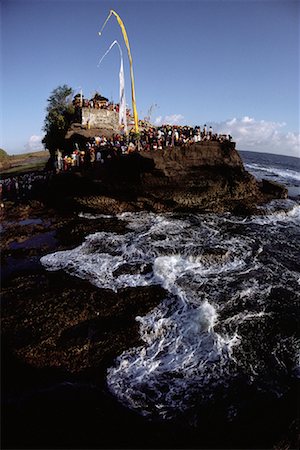 simsearch:700-00153601,k - People at Pura Tanah Lot Bali, Indonesia Stock Photo - Rights-Managed, Code: 700-00079483