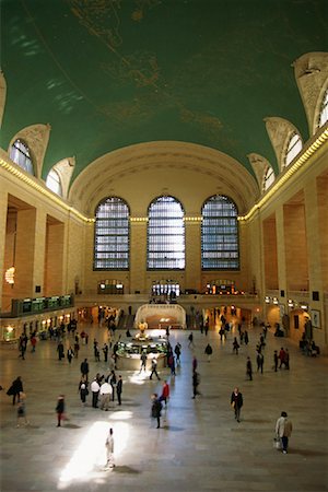 Interior of Grand Central Station New York, New York, USA Foto de stock - Con derechos protegidos, Código: 700-00071011