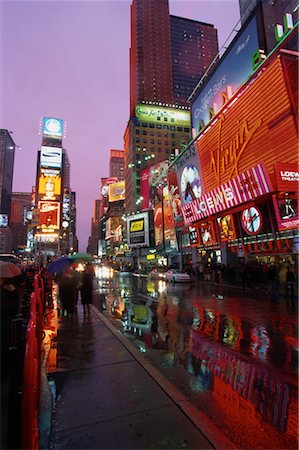 simsearch:700-01184166,k - Times Square at Sunset New York, New York, USA Stock Photo - Rights-Managed, Code: 700-00071020