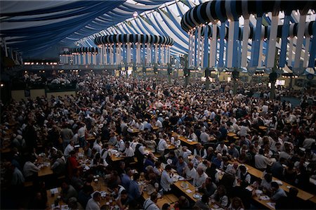 event tents - Interior of Oktoberfest Tent Munich, Germany Stock Photo - Rights-Managed, Code: 700-00073891