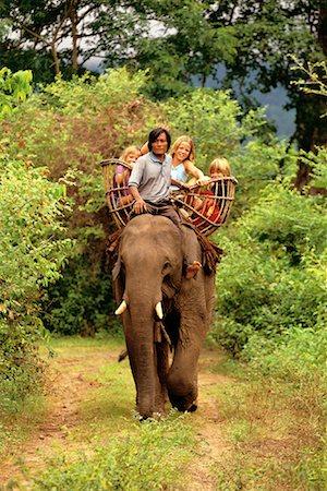 simsearch:700-00166478,k - Man and Children on Elephant Thabeikkyin, Mandalay, Myanmar Stock Photo - Rights-Managed, Code: 700-00084658