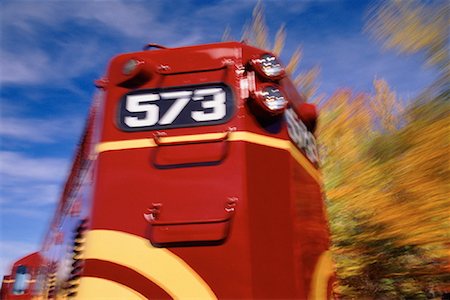 simsearch:700-00082932,k - Blurred View of Locomotive Train And Trees in Autumn Conway, New Hampshire, USA Stock Photo - Rights-Managed, Code: 700-00084769