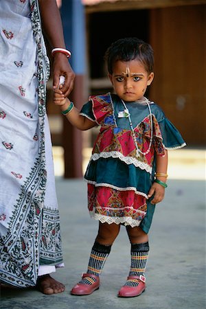 simsearch:700-01200131,k - Portrait of Child with Parent at Hare Krishna Chanting Festival Andaman Islands, India Stock Photo - Rights-Managed, Code: 700-00085927