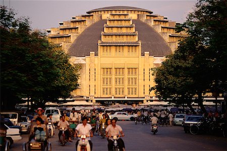 simsearch:700-00189342,k - Street and Central Market Phnom Penh, Cambodia Stock Photo - Rights-Managed, Code: 700-00086633